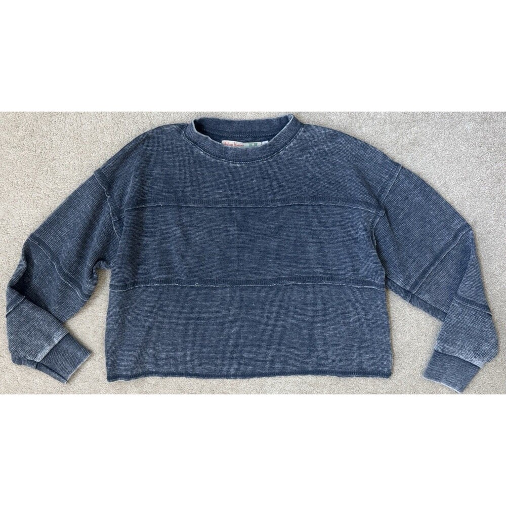 Vintage Havana Girls 14, Cropped Boxy/Relaxed Fit Long Sleeve Top